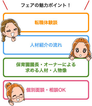 フェアの魅力ポイント